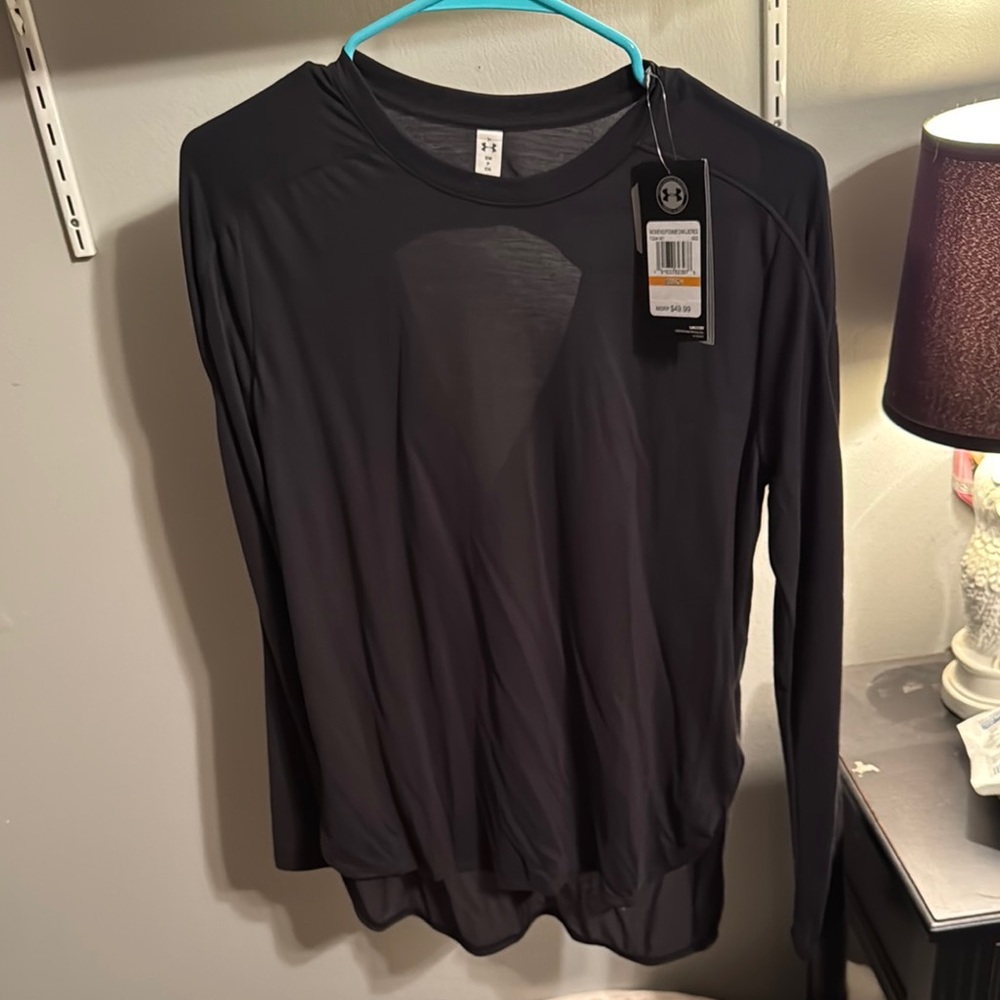 Women's Under Armour Black Long Sleeve Top